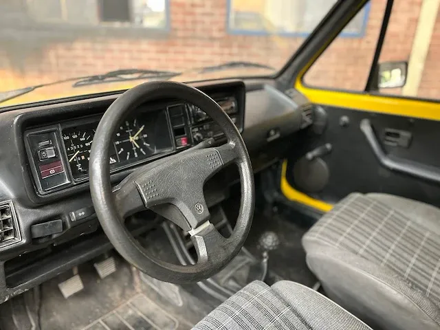 Volkswagen caddy mk1 pick-up -turbo diesel- 75pk 1989, v-911-rz - afbeelding 46 van  67