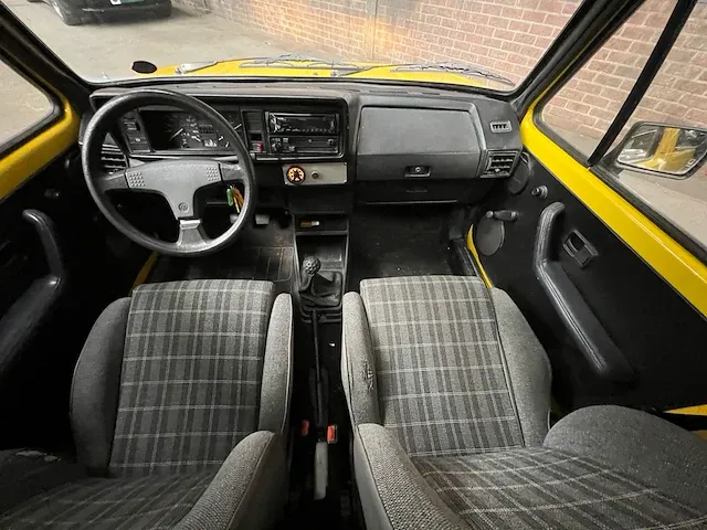 Volkswagen caddy mk1 pick-up -turbo diesel- 75pk 1989, v-911-rz - afbeelding 49 van  67