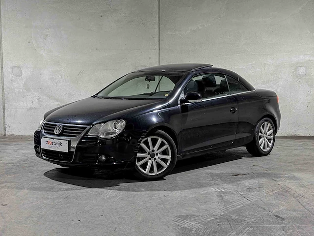Volkswagen eos 2.0-16v fsi 150pk 2008 cabriolet, 31-zr-kj youngtimer - afbeelding 1 van  33