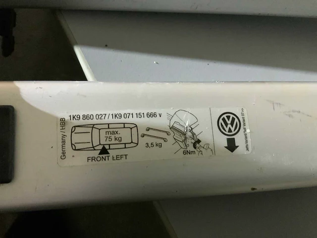 Volkswagen fietsendrager - afbeelding 2 van  2