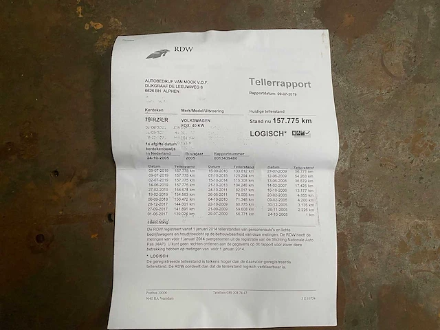 Volkswagen fox 1.2 trendline 54pk 2005 -orig. nl- 79-rz-lr - afbeelding 24 van  31