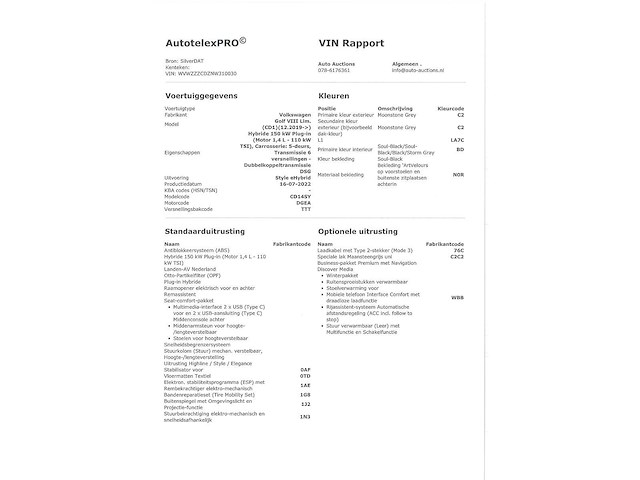 Volkswagen golf 1.4 ehybrid 204pk automaat 2022 - afbeelding 10 van  23
