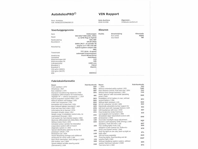 Volkswagen golf 1.4 ehybrid phev 204pk automaat 2022 - afbeelding 12 van  15