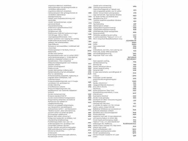 Volkswagen golf 1.4 ehybrid phev 204pk automaat 2022 - afbeelding 16 van  24