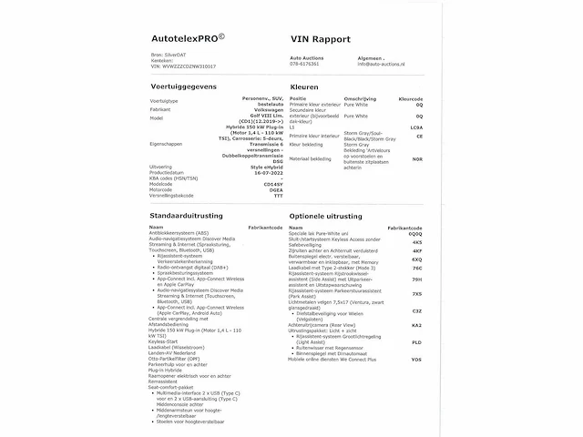 Volkswagen golf 1.4 ehybrid phev 204pk automaat 2022 - afbeelding 13 van  24