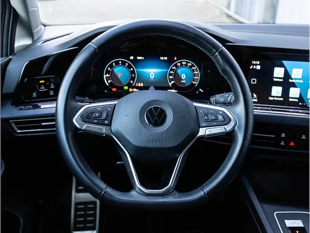 Volkswagen golf 1.5 etsi united automaat 2021 adaptive cruise stoel&stuurverwarmd carplay/android getint glas - afbeelding 8 van  30