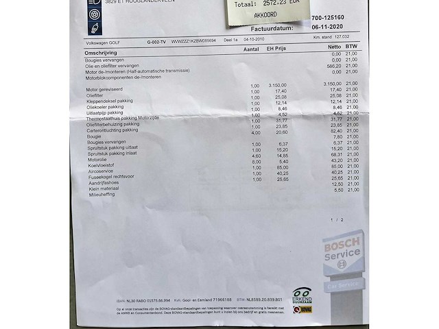 Volkswagen golf 2.0 r 4-motion, automaat, g-002-tv - afbeelding 19 van  27