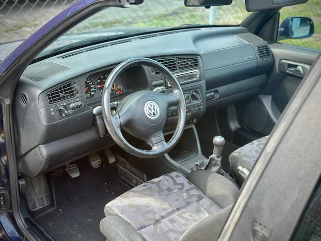 Volkswagen golf cabriolet 1.8 trendline, xl-vr-58 - afbeelding 9 van  12
