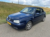 Volkswagen golf cabriolet 2.0 highline 2001 | 81-hg-kx i - afbeelding 1 van  16
