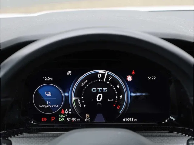 Volkswagen golf gte 1.4 ehybrid phev 245pk automaat 2021 adaptive cruise stoel&stuurverwarming carplay navi - afbeelding 9 van  32