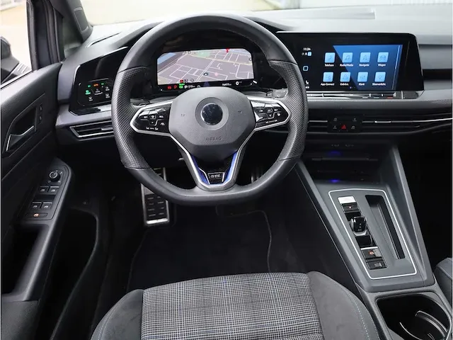 Volkswagen golf gte 1.4 ehybrid phev 245pk automaat 2021 keyless dodehoeksensor 18''inch led mistlampen adaptive - afbeelding 9 van  34