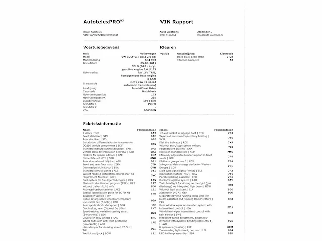 Volkswagen golf gti edition 35 2.0 tsi automaat 2011, 82-rzj-6 - afbeelding 44 van  51
