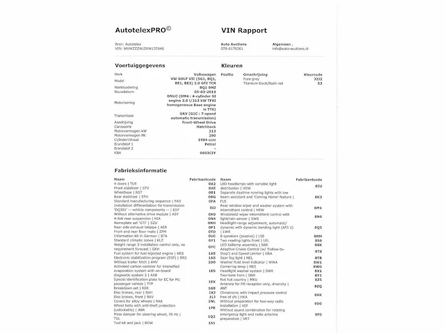 Volkswagen golf gti tcr 2.0 tsi 290pk automaat 2019, glr-19-l - afbeelding 28 van  36