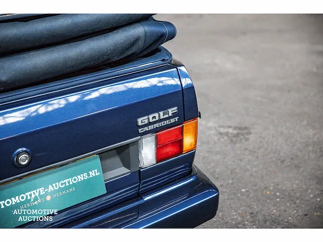 Volkswagen golf ii cabriolet 1.8 98pk 1992 -orig. nl-, fn-jb-91 -youngtimer- - afbeelding 11 van  41