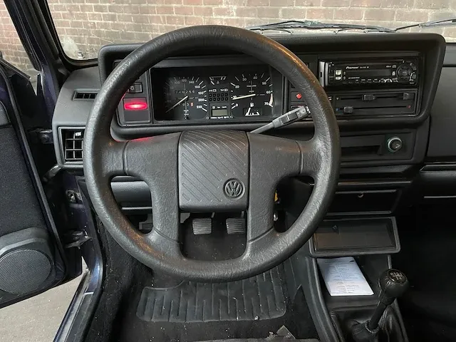 Volkswagen golf ii cabriolet 1.8 98pk 1992 -orig. nl-, fn-jb-91 -youngtimer- - afbeelding 24 van  41