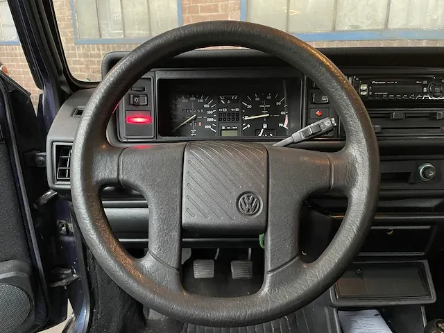 Volkswagen golf ii cabriolet 1.8 98pk 1992 -orig. nl-, fn-jb-91 -youngtimer- - afbeelding 25 van  41