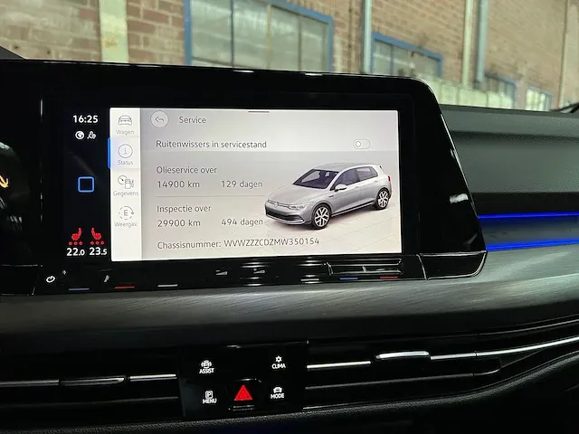 Volkswagen golf mk8 1.4 ehybrid style 204pk 2021 plug-in hybride , s-197-pg - afbeelding 43 van  75