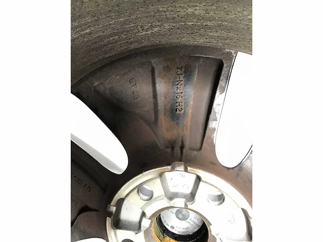 Volkswagen golf touran velg (4x) - afbeelding 4 van  5
