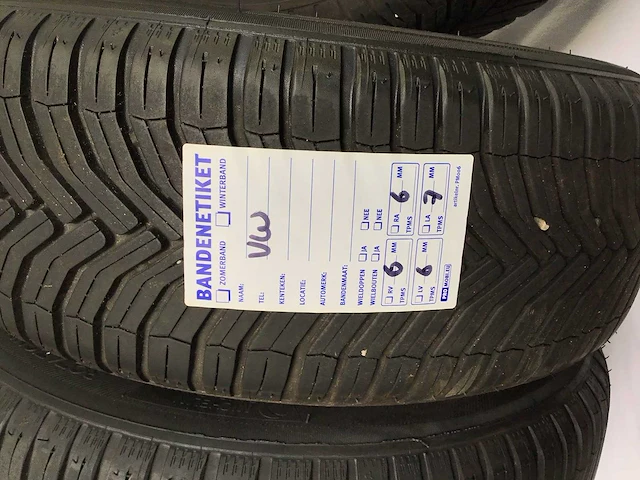 Volkswagen golf touran velg (4x) - afbeelding 5 van  5
