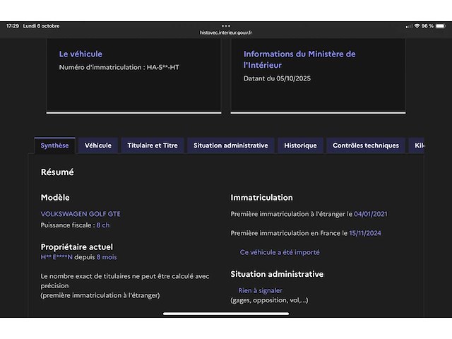 Volkswagen golf viii 1.4 gte 2020 - afbeelding 5 van  40