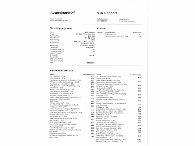 Volkswagen id.3 pro 58 kwh 107kw automaat 2021 - afbeelding 7 van  18