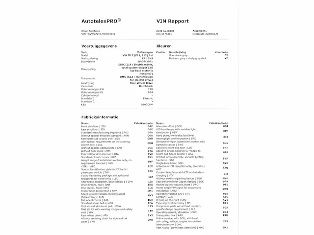 Volkswagen id.3 pro 58 kwh 150kw automaat 2021 - afbeelding 26 van  36