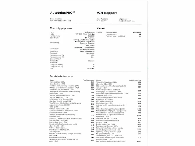 Volkswagen id.3 pro 58 kwh 150kw automaat 2021 - afbeelding 6 van  16