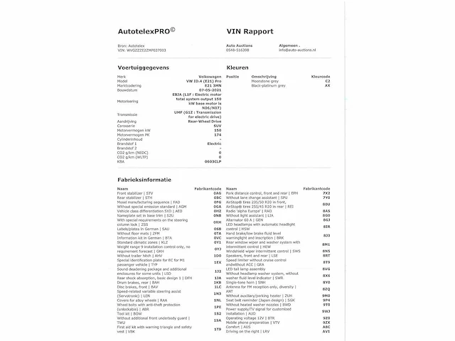 Volkswagen id.4 pro 77 kwh 150kw automaat 2021 - afbeelding 22 van  31