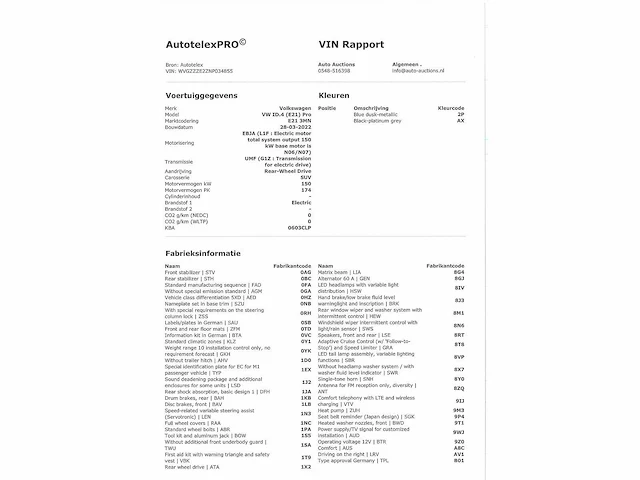 Volkswagen id.4 pro 77 kwh 150kw automaat 2022 - afbeelding 6 van  16
