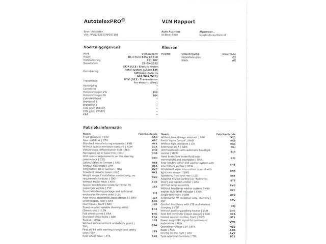 Volkswagen id.4 pure 52 kwh 125kw automaat 2022 - afbeelding 30 van  32