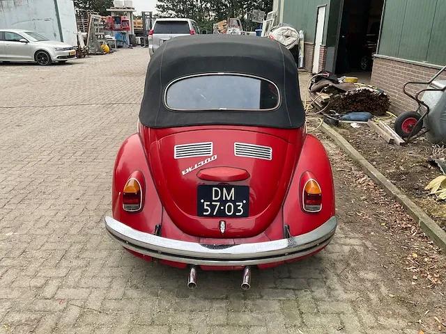Volkswagen kever - vw l1300 - volkswagen kever vw l1300 oldtimer “cabriolet” - afbeelding 14 van  18