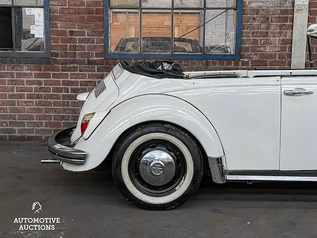 Volkswagen kever 1300 cabriolet 1969 -orig. nl-, 14-83-gh - afbeelding 9 van  45