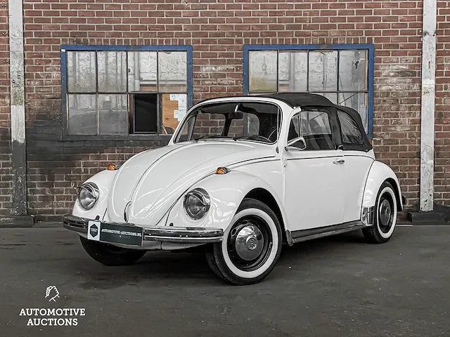 Volkswagen kever 1300 cabriolet 1969 -orig. nl-, 14-83-gh - afbeelding 1 van  45
