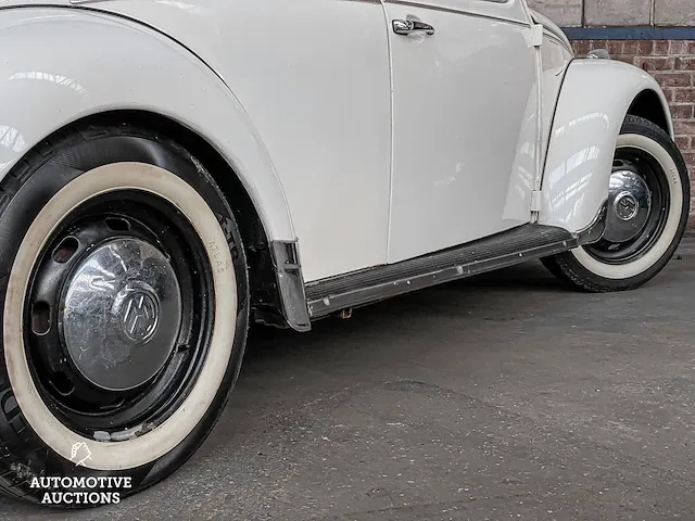 Volkswagen kever 1300 cabriolet 1969 -orig. nl-, 14-83-gh - afbeelding 15 van  45