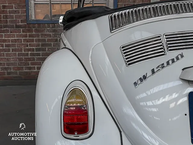 Volkswagen kever 1300 cabriolet 1969 -orig. nl-, 14-83-gh - afbeelding 17 van  45