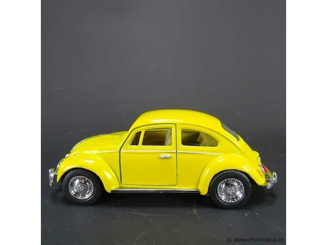 Volkswagen kever (1967) geel - afbeelding 2 van  5
