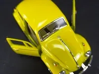 Volkswagen kever (1967) geel - afbeelding 5 van  5