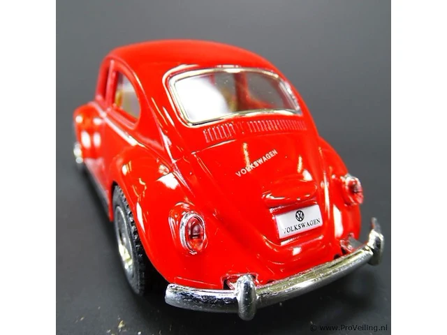 Volkswagen kever (1967) rood - afbeelding 3 van  5