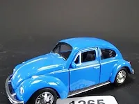 Volkswagen kever blauw - afbeelding 1 van  5