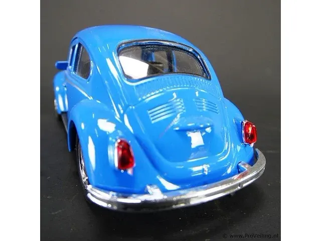 Volkswagen kever blauw - afbeelding 3 van  5