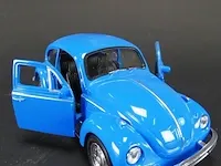 Volkswagen kever blauw - afbeelding 4 van  5