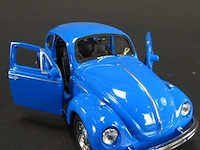Volkswagen kever blauw - afbeelding 4 van  5