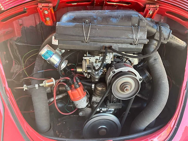 Volkswagen kever cabriolet oldtimer - afbeelding 4 van  18