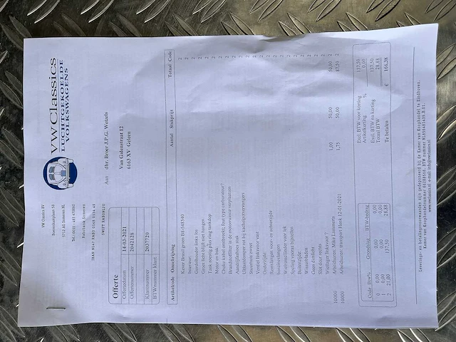 Volkswagen kever dick holmer, pm-16-10 - afbeelding 13 van  21