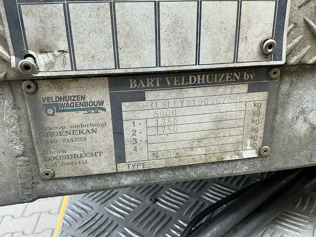 Volkswagen lt46a 2.8 tdi opleggertrekker met trailer / be-combinatie - afbeelding 5 van  30