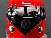 Volkswagen microbus (1962) rood zwart - afbeelding 4 van  5