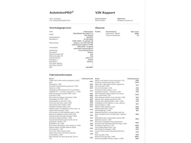 Volkswagen passat 1.4 tsi gte automaat 2016, nd-172-s - afbeelding 22 van  41