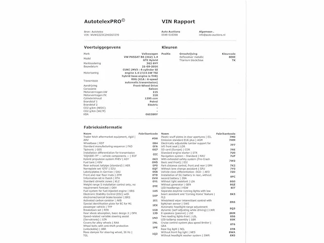 Volkswagen passat 1.4 tsi gte automaat 2016, nd-172-s - afbeelding 22 van  41