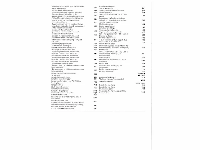 Volkswagen passat variant gte 1.4 tsi phev 218pk automaat 2021 - afbeelding 37 van  37