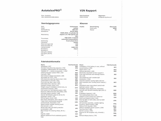 Volkswagen passat variant gte 1.4 tsi phev 218pk automaat 2021 - afbeelding 9 van  19